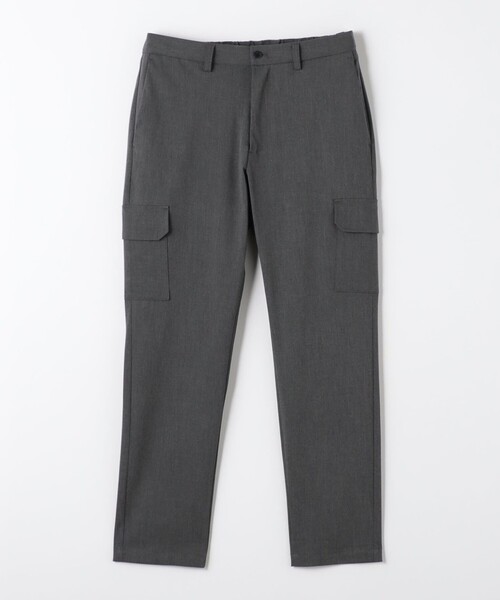 green label relaxing(グリーンレーベルリラクシング)の「【WEB限定】JUSTFIT カーゴ スラックス パンツ(スラックス・メンズ・ブラック/グレー・S/XL/M/L)」の8枚目の写真