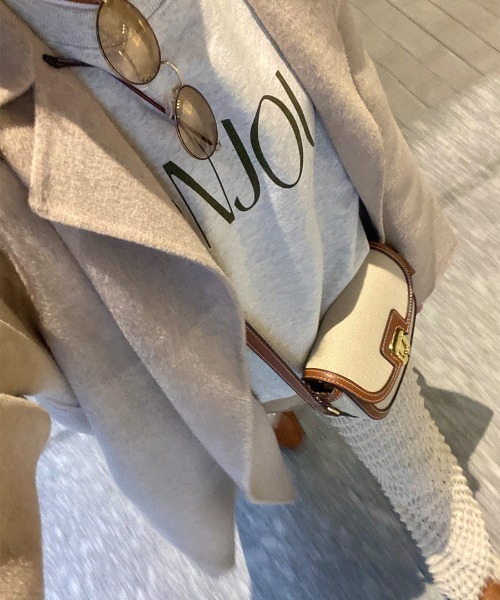 ISOOK(アイスー)の「コンパクトショルダーバッグ(kiharu select) / ショルダーバッグ ミニ フェイクレザー(ショルダーバッグ・レディース・ベージュ/ブラック・FREE)」の3枚目の写真
