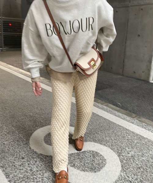 ISOOK(アイスー)の「コンパクトショルダーバッグ(kiharu select) / ショルダーバッグ ミニ フェイクレザー(ショルダーバッグ・レディース・ベージュ/ブラック・FREE)」の7枚目の写真