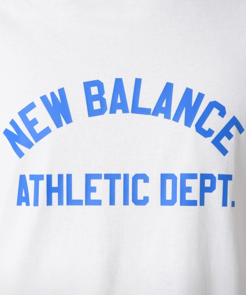NEW BALANCE(ニューバランス)の「Sportswear Greatest Hits ショートスリーブTシャツ(Tシャツ/カットソー・メンズ・オフホワイト/ライトブラウン/ネイビー・SMALL/MEDIUM/LARGE/X-LARGE/XX-LARGE)」の11枚目の写真