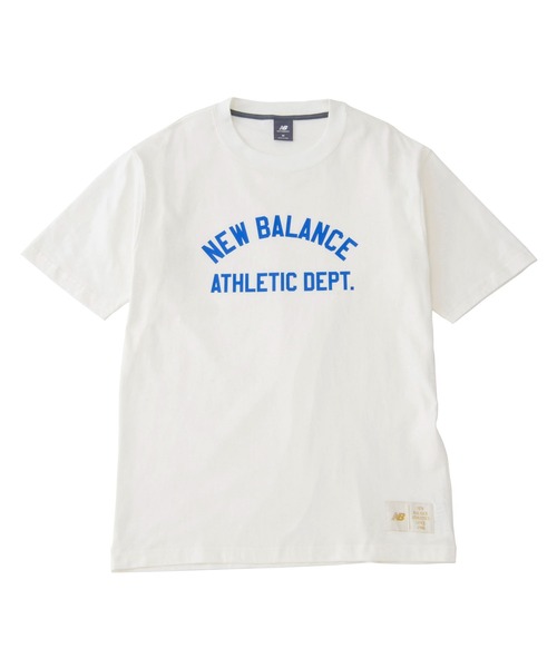 NEW BALANCE(ニューバランス)の「Sportswear Greatest Hits ショートスリーブTシャツ(Tシャツ/カットソー・メンズ・オフホワイト/ライトブラウン/ネイビー・SMALL/MEDIUM/LARGE/X-LARGE/XX-LARGE)」の13枚目の写真