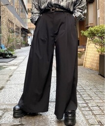 AXES-X | ３タックワイドパンツ(その他パンツ)