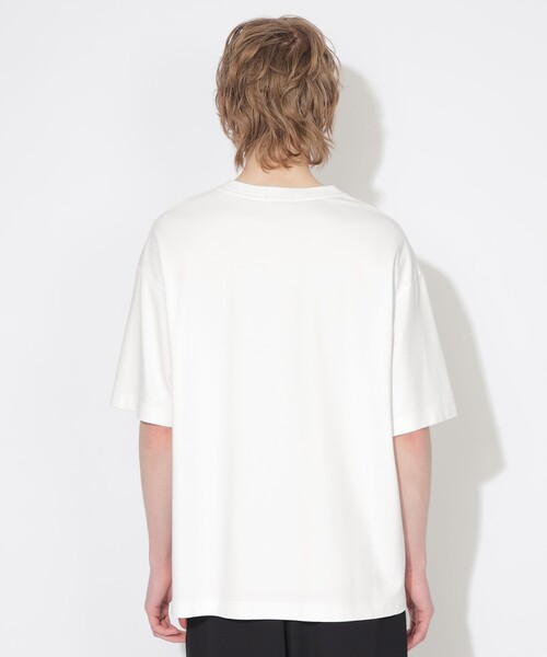 【セール】【UNISEX】トーナルチェックニットポケットTシャツ（Tシャツ/カットソー）｜CB CRESTBRIDGE（シービークレストブリッジ）