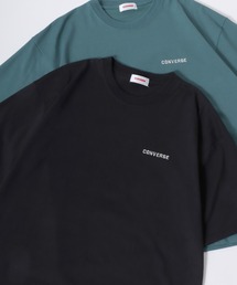CONVERSE/コンバース COOLMAX/吸水速乾 ロゴ オールスター ワンポイント刺繍 半袖Tシャツ/レディース メンズ