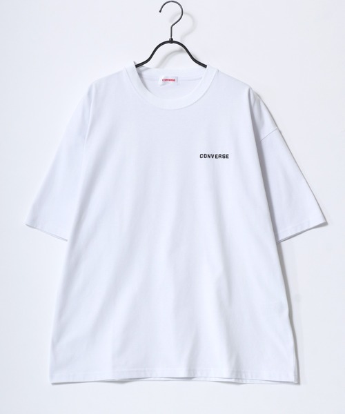 CONVERSE(コンバース)の「CONVERSE/コンバース COOLMAX/吸水速乾 ロゴ オールスター ワンポイント刺繍 半袖Tシャツ/レディース メンズ(Tシャツ/カットソー・レディース・グリーン/ホワイト/ブラック/ブラック系その他/ブルー系その他2/ピンク系その他/ブルー系その他/ネイビー/ベージュ/ホワイト系その他・M/LL/L)」の21枚目の写真
