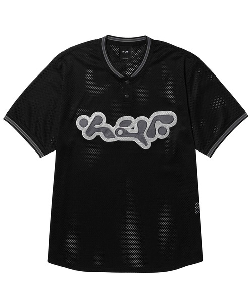 HUF(ハフ)の「HALFTIME HENLEY JERSEY / HUF ジャージ(ジャージ・メンズ・ブラック/グリーン系その他・MEDIUM/LARGE/X-LARGE)」の13枚目の写真