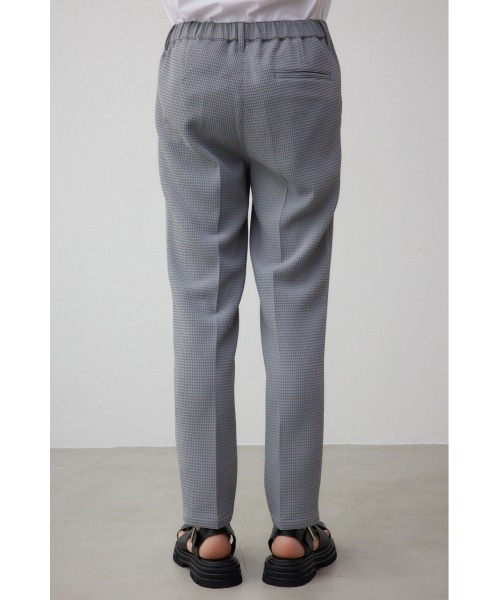 AZUL by moussy（アズールバイマウジー）の「ワッフルストレッチスリムパンツ（スラックス・メンズ・ブラック/グレー・MEDIUM/LARGE）」の8枚目の写真