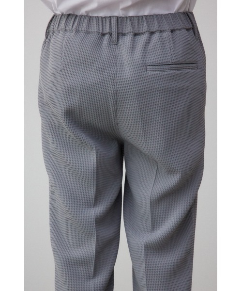 AZUL by moussy（アズールバイマウジー）の「ワッフルストレッチスリムパンツ（スラックス・メンズ・ブラック/グレー・MEDIUM/LARGE）」の10枚目の写真