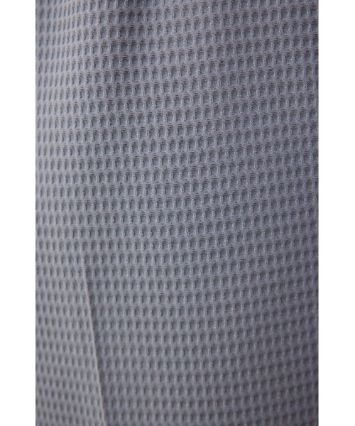 AZUL by moussy（アズールバイマウジー）の「ワッフルストレッチスリムパンツ（スラックス・メンズ・ブラック/グレー・MEDIUM/LARGE）」の13枚目の写真