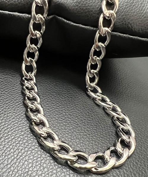 DiamondHearts（ダイヤモンドハーツ）の「キューバンチェーンネックレス（ネックレス・レディース・シルバー・FREE）」の6枚目の写真