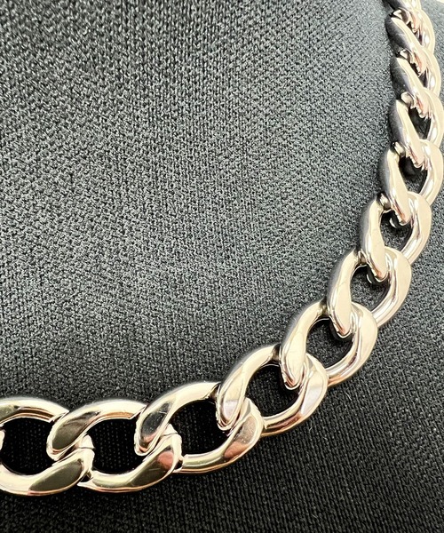 DiamondHearts（ダイヤモンドハーツ）の「キューバンチェーンネックレス（ネックレス・レディース・シルバー・FREE）」の8枚目の写真