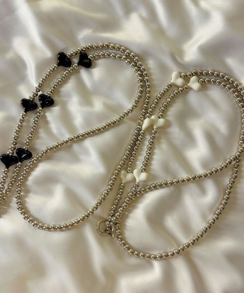 LAC-VERT（ラック・ヴェール）の「【スマホ対応】リボン＆ハートストラップ（スマホグッズ・レディース・ブラック/ホワイト/その他2/その他1・FREE）」の22枚目の写真