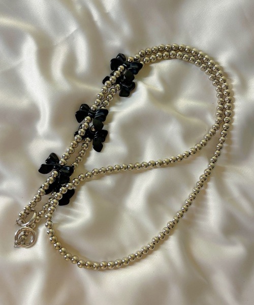 LAC-VERT（ラック・ヴェール）の「【スマホ対応】リボン＆ハートストラップ（スマホグッズ・レディース・ブラック/ホワイト/その他2/その他1・FREE）」の21枚目の写真