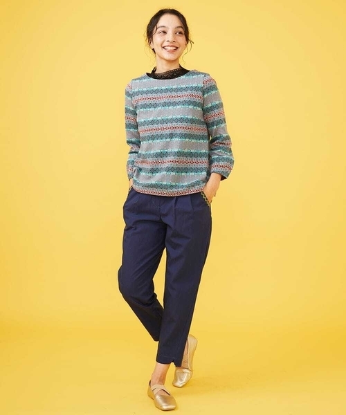 Jocomomola（ホコモモラ）の「Rancho ジャカードカットソー（T