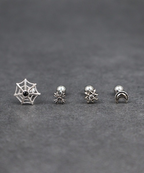 4INT.(フォイント)の「メンズライク ボディピアス 16G(片耳用) / サージカルステンレス316L (金属アレルギー対応)(ピアス(片耳用)・メンズ・D/A/B/C/E/F/H/G/J/I・FREE)」の7枚目の写真
