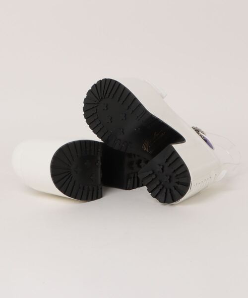 YOSUKE（ヨースケ）の「【YOSUKE】厚底リボンモチーフパンプス 4450039（パンプス・レディース・ホワイト/ブラック/ピンク/ブラック系その他2/ブラック系その他/シルバー・M/S/LL/L）」の8枚目の写真