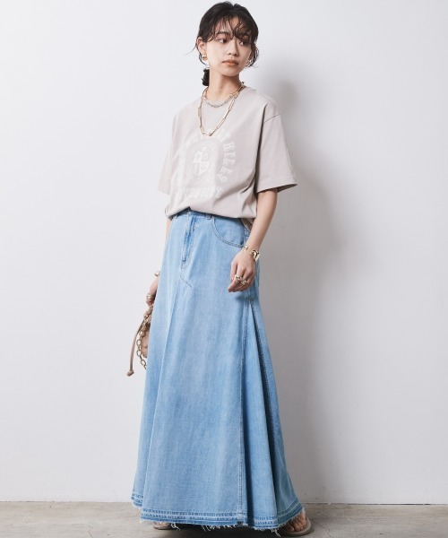 CHIC STYLE(シックスタイル)の「<大きいサイズ>綿100%ロゴプリントTシャツ シックスタイル(Tシャツ/カットソー・レディース・ベージュ/ブラック/オフホワイト・5L/4L/3L/LL/L)」の18枚目の写真