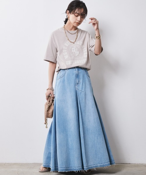CHIC STYLE(シックスタイル)の「<大きいサイズ>綿100%ロゴプリントTシャツ シックスタイル(Tシャツ/カットソー・レディース・ベージュ/ブラック/オフホワイト・5L/4L/3L/LL/L)」の17枚目の写真