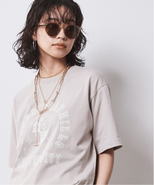 CHIC STYLE(シックスタイル)の「<大きいサイズ>綿100%ロゴプリントTシャツ シックスタイル(Tシャツ/カットソー・レディース・ベージュ/ブラック/オフホワイト・5L/4L/3L/LL/L)」の20枚目の写真