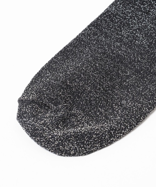 HARE（ハレ）の「ラメシアーソックス(HARE)（ソックス/靴下・レディース・ブルー/ブラック・FREE）」の16枚目の写真