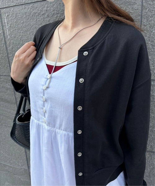 ALWAYS GOOD TIME（オルウェイズグッドタイム）の「ループタイ型スライダーロングネックレス（ネックレス・レディース・ゴールド/シルバー・FREE）」の5枚目の写真