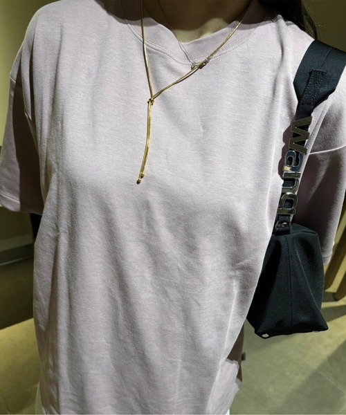 ALWAYS GOOD TIME（オルウェイズグッドタイム）の「ループタイ型スライダーロングネックレス（ネックレス・レディース・ゴールド/シルバー・FREE）」の7枚目の写真