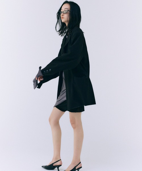 ジャケット・アウター josemoon WAIST CONSCIOUS OVER JACKET WAIST CONSCIOUS OVER JACKET(F WHITE): OUTERjosemoon