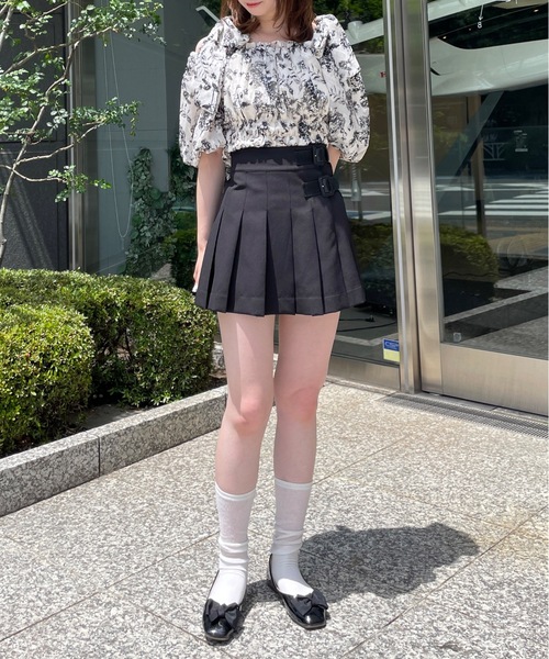 セール】シャーリングオフショルリボンブラウス（シャツ/ブラウス