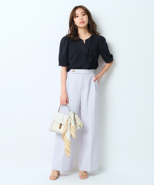 JUSGLITTY ラッフルBS ブラウス JUSGLITTY（ジャスグリッティー）の「ラッフルセーラーカラーブラウス