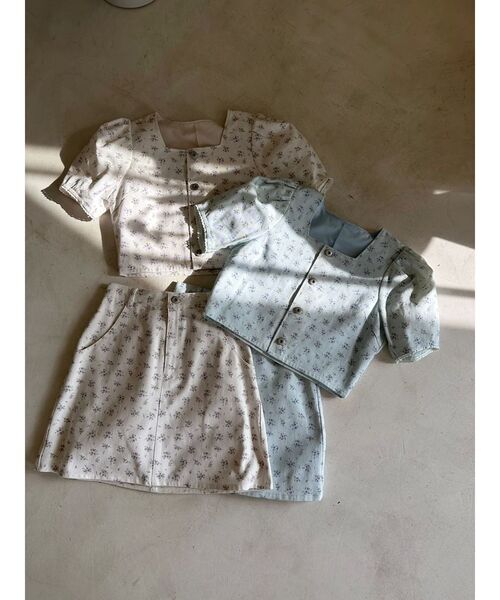 CALNAMUR 小花柄セットアップ