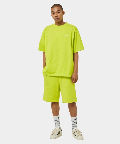 OG LOGO TEE / HUF ハフ ヘビーウェイト Tシャツ 刺繍ロゴ 半袖(Tシャツ/カットソー)|HUF(ハフ) OG LOGO TEE / HUF ハフ ヘビーウェイト Tシャツ 刺繍ロゴ 半袖(Tシャツ/カットソー)|HUF(ハフ)