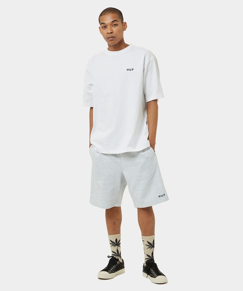 OG LOGO TEE / HUF ハフ ヘビーウェイト Tシャツ 刺繍ロゴ 半袖(Tシャツ/カットソー)|HUF(ハフ) OG LOGO TEE / HUF ハフ ヘビーウェイト Tシャツ 刺繍ロゴ 半袖(Tシャツ/カットソー)|HUF(ハフ)