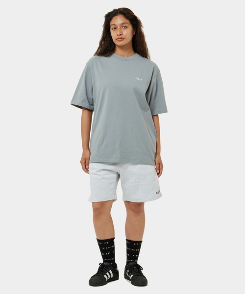 OG LOGO TEE / HUF ハフ ヘビーウェイト Tシャツ 刺繍ロゴ 半袖(Tシャツ/カットソー)|HUF(ハフ) OG LOGO TEE / HUF ハフ ヘビーウェイト Tシャツ 刺繍ロゴ 半袖(Tシャツ/カットソー)|HUF(ハフ)