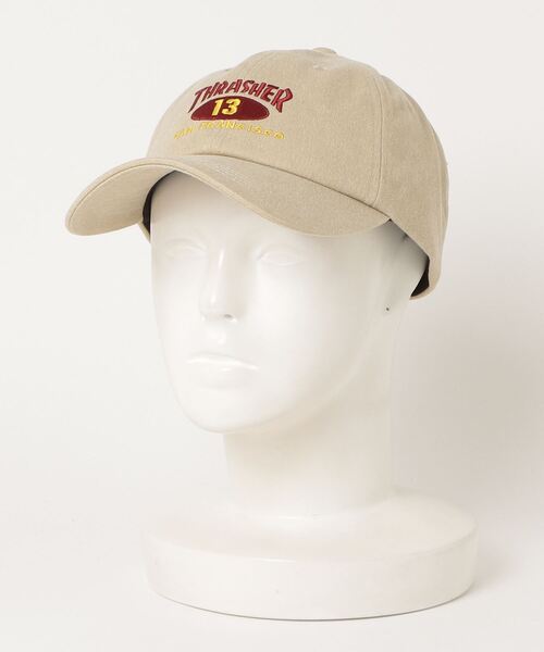 スラッシャー　エンジ色　キャップ　新品 スラッシャー キャップ メンズ レディース THRASHER ベースボール