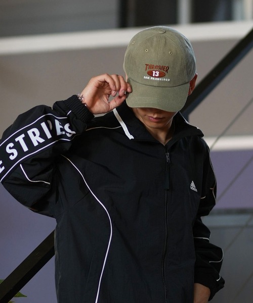 THRASHER/スラッシャー キャップ NEW OVAL MAG LOGO 6パネル 24TH-C08