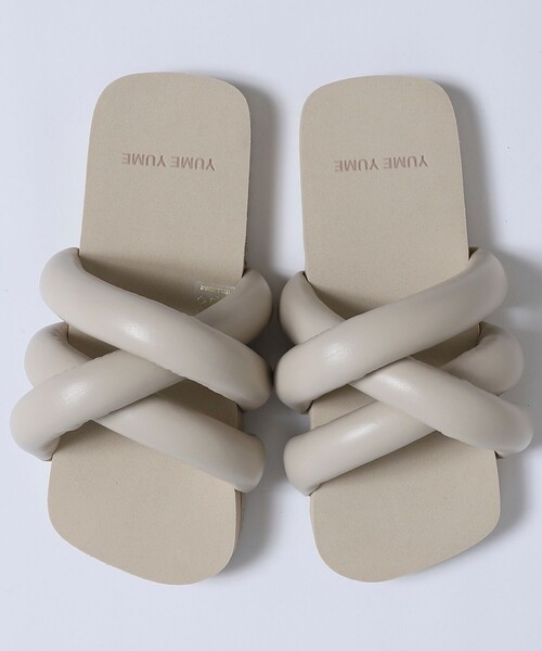 Firsthand(ファーストハンド)の「YUME YUME/ユメユメ TYRE SLIDE / スライドサンダル(サンダル・レディース・ベージュ/ブラック・37/38/36)」の14枚目の写真