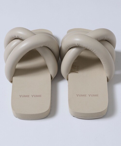 Firsthand(ファーストハンド)の「YUME YUME/ユメユメ TYRE SLIDE / スライドサンダル(サンダル・レディース・ベージュ/ブラック・37/38/36)」の16枚目の写真