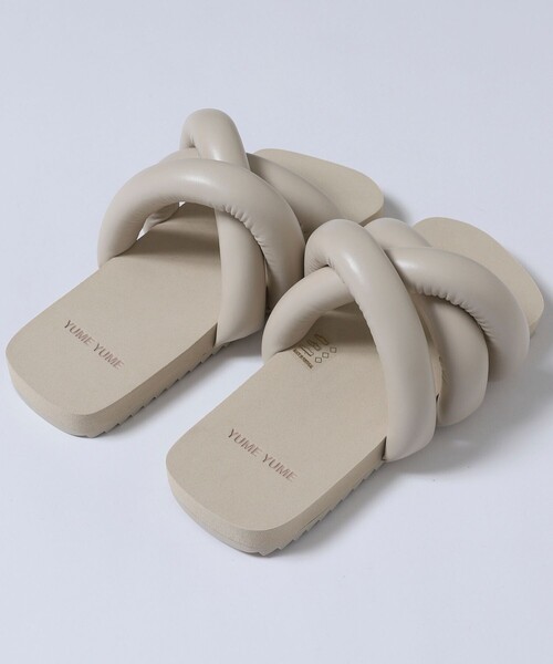 Firsthand(ファーストハンド)の「YUME YUME/ユメユメ TYRE SLIDE / スライドサンダル(サンダル・レディース・ベージュ/ブラック・37/38/36)」の17枚目の写真