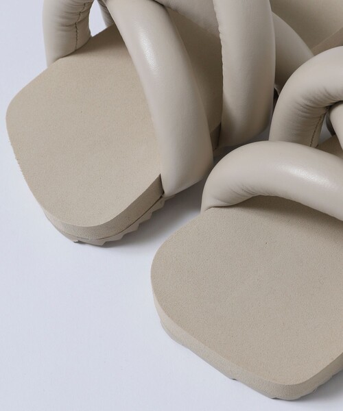 Firsthand(ファーストハンド)の「YUME YUME/ユメユメ TYRE SLIDE / スライドサンダル(サンダル・レディース・ベージュ/ブラック・37/38/36)」の18枚目の写真