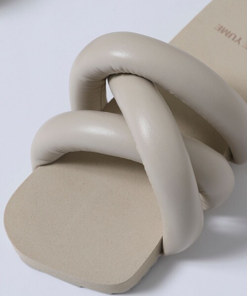 Firsthand(ファーストハンド)の「YUME YUME/ユメユメ TYRE SLIDE / スライドサンダル(サンダル・レディース・ベージュ/ブラック・37/38/36)」の19枚目の写真