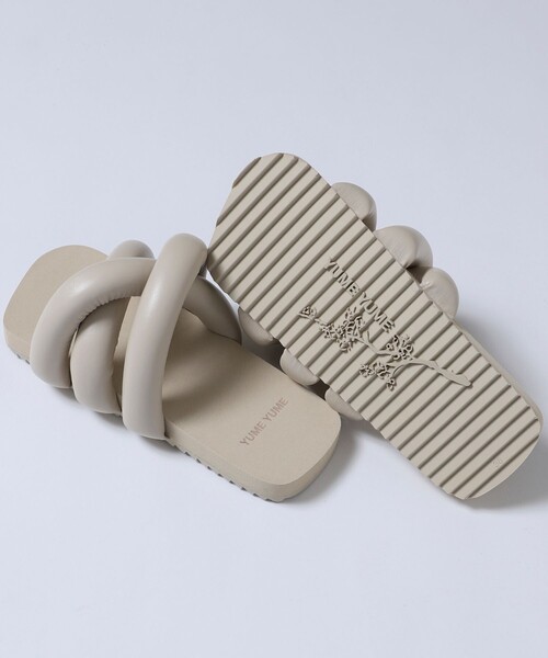 Firsthand(ファーストハンド)の「YUME YUME/ユメユメ TYRE SLIDE / スライドサンダル(サンダル・レディース・ベージュ/ブラック・37/38/36)」の22枚目の写真