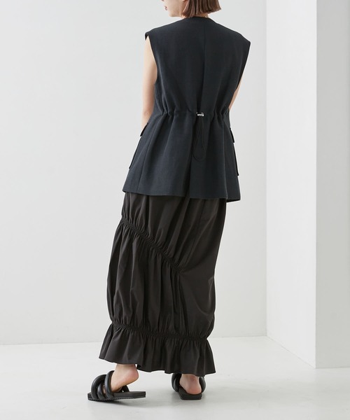 Firsthand(ファーストハンド)の「YUME YUME/ユメユメ TYRE SLIDE / スライドサンダル(サンダル・レディース・ベージュ/ブラック・37/38/36)」の5枚目の写真