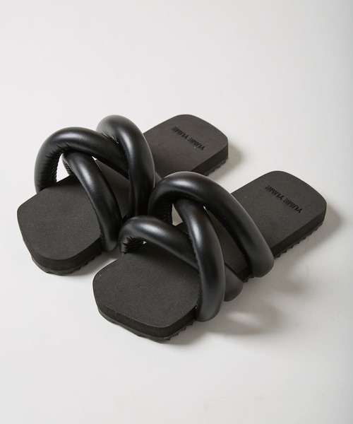 Firsthand(ファーストハンド)の「YUME YUME/ユメユメ TYRE SLIDE / スライドサンダル(サンダル・レディース・ベージュ/ブラック・37/38/36)」の10枚目の写真