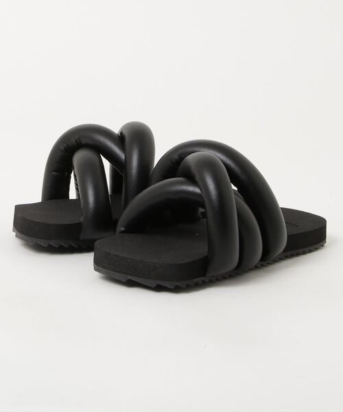 Firsthand(ファーストハンド)の「YUME YUME/ユメユメ TYRE SLIDE / スライドサンダル(サンダル・レディース・ベージュ/ブラック・37/38/36)」の4枚目の写真