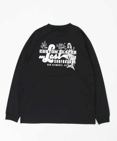 lost(ロスト)の「【ムラサキスポーツ限定】lost/ロスト 長袖Tシャツ ラッシュガード/水陸両用 UVケア MARITIME RALS L24SS-AF(ラッシュガード・メンズ・ホワイト/ブラック・M/L/XL)」の19枚目の写真