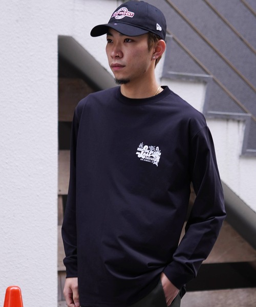 lost(ロスト)の「【ムラサキスポーツ限定】lost/ロスト 長袖Tシャツ ラッシュガード/水陸両用 UVケア MARITIME RALS L24SS-AF(ラッシュガード・メンズ・ホワイト/ブラック・M/L/XL)」の11枚目の写真