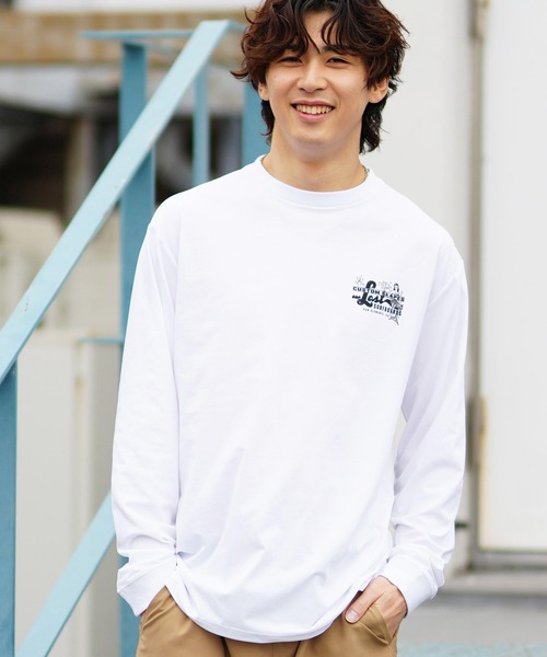 lost(ロスト)の「【ムラサキスポーツ限定】lost/ロスト 長袖Tシャツ ラッシュガード/水陸両用 UVケア MARITIME RALS L24SS-AF(ラッシュガード・メンズ・ホワイト/ブラック・M/L/XL)」の3枚目の写真