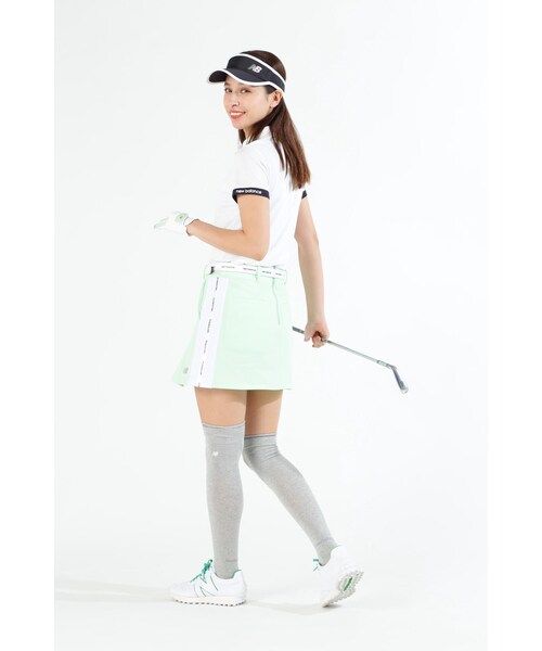 【イエロー】ドット千鳥格子柄 半袖 カラーシャツ (WOMENS SPORT) ドット千鳥格子柄 半袖 カラーシャツ (WOMENS SPORT) 【公式通販】