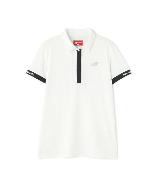 New Balance Golf(ニューバランスゴルフ)の「【new balance golf】ドット千鳥格子柄 半袖 カラーシャツ (WOMENS SPORT)(ポロシャツ・レディース・ベージュ/イエロー/ホワイト/ブラック・SMALL/MEDIUM/LARGE)」の19枚目の写真