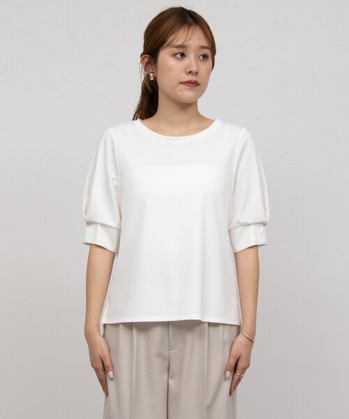 セール】タックスリーブプルオーバーカットソー（Tシャツ